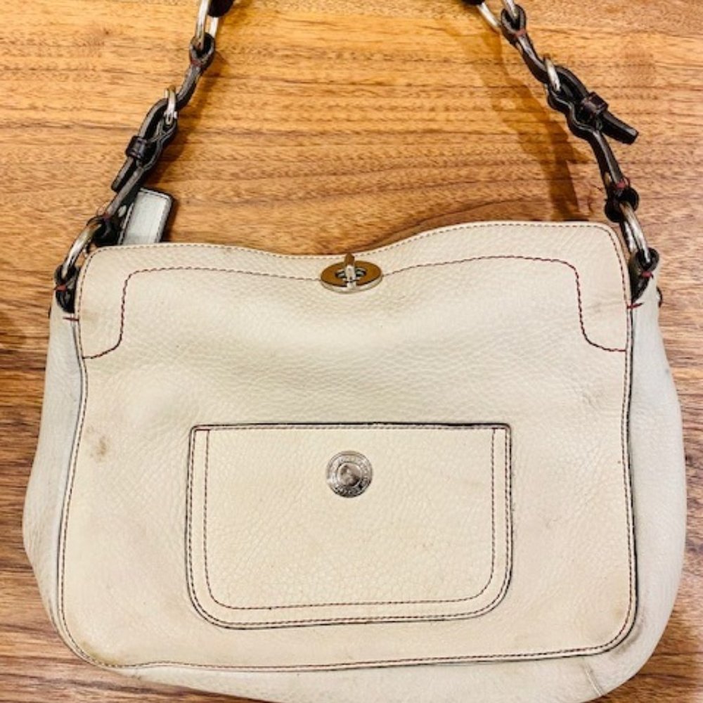 Coach Leather Shoulder Bag